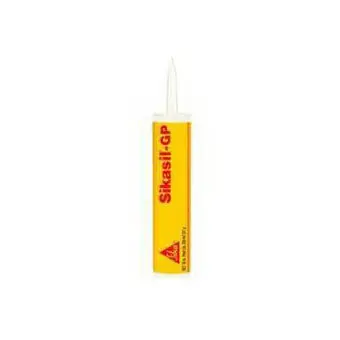 Sika 432062 10Oz Tube Black Sikasil-Gp Silicone Sealant Acetoxy Cure Sika