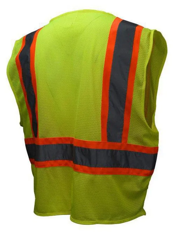 Radians SV22-2ZGM-M Radwear M Size Mesh Safety Vest in Hi-Viz Green