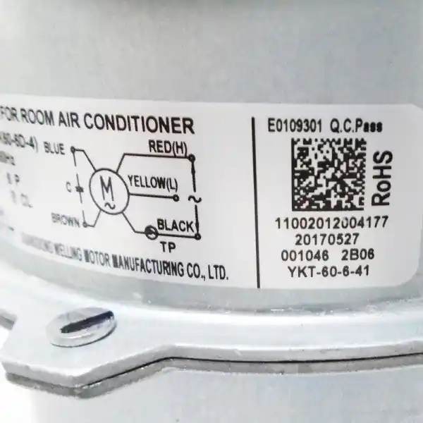MIDEA 11002012004177 FAN MOTOR YKT-60-6-41