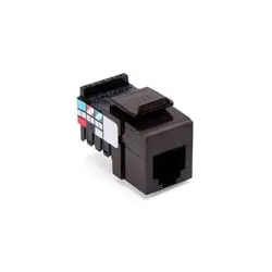 Leviton 41106-RB6 Jack 6P6C USOC Brown