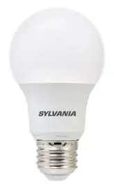 Sylvania LED8.5A19F82710YVRP2 LED A19 8.5W 80CRI 800 Lumen 2700K 11000 Life