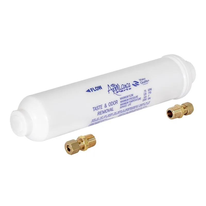 EZ-FLO 60461N 10 In. Compression In-line Water Filter for Taste and Odor Removal