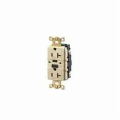 Bryant Electric GFR5362SGI Wiring Device-Kellems GFCI Receptacle 125 VAC 20 A
