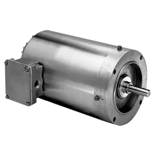 US-Nidec WDP2S2AFCR White Epoxy Washdown Motor 2 HP TEFC