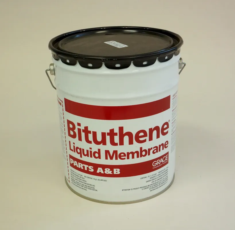 CertainTeed 653895 GCP Applied Technologies BITUTHENE Two-Component Liquid Membrane 4 Gal. Kit