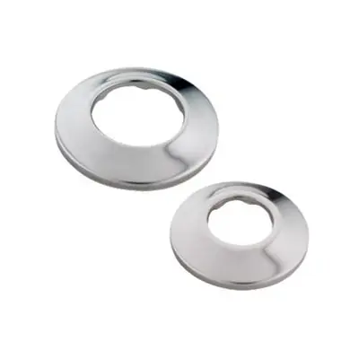 Everflow E-03138 Shallow Escutcheon SureGrip C/P Steel