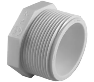 Charlotte Pipe PVC021131000 Male PVC Plug 1 in. Replacement MPN