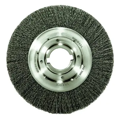 Weiler 6490 Medium-Face Crimped Wire Wheel 8 in dia 1 in W Face Replacement MPN