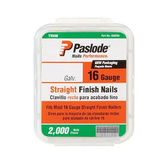 Paslode 650046 1-3/4 16 ga Galvanized Angle Finish Nail