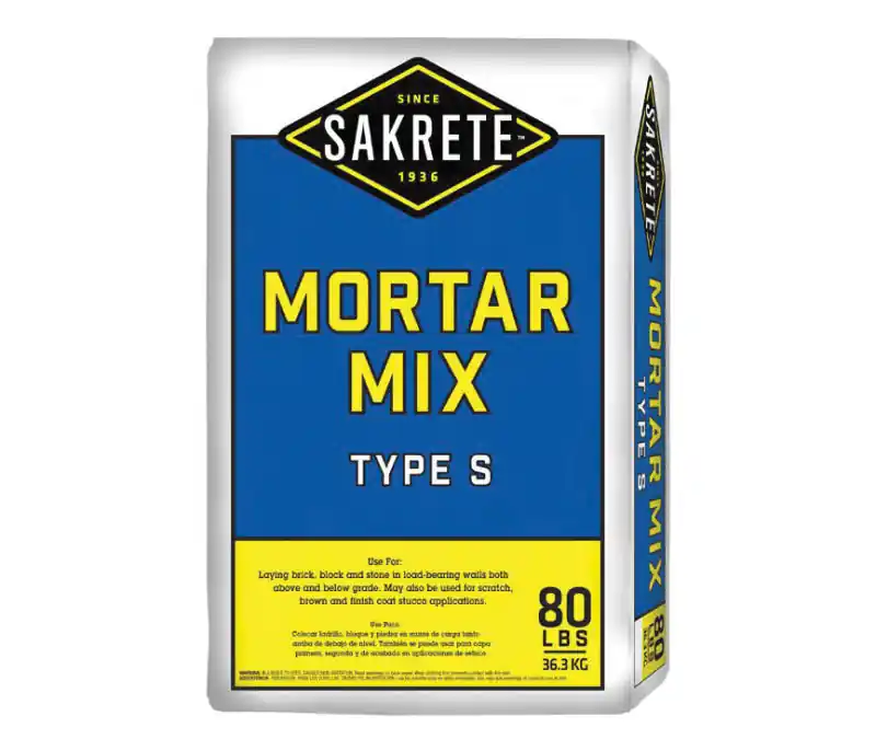 Oldcastle 113680 80Lb Type S Mortar Mix Sakrete