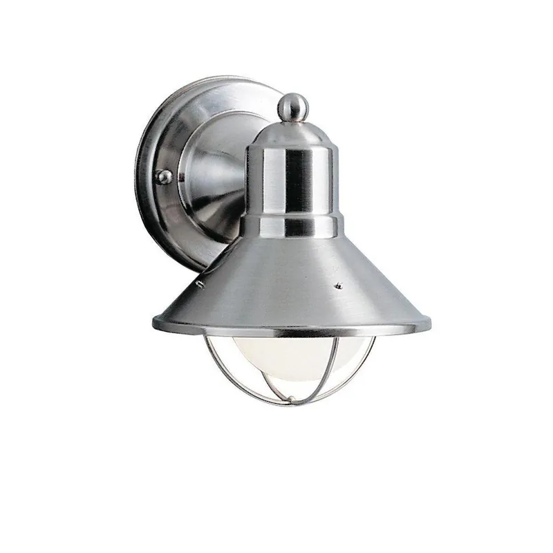 Kichler 9021NI BN 1 60W MED INCAND EXT SCONCE