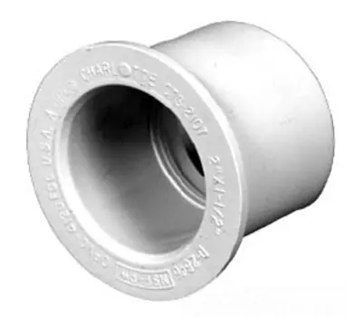 Charlotte Pipe CTS 02107 2400 1-1/2 x 1-1/4 in. Spigot x Socket CPVC Reducing Bushing