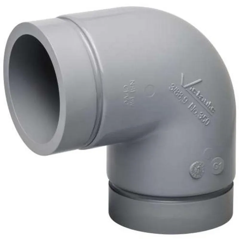 Victaulic F06035100C PGS™ 351 6 in. 45 Degree Schedule 80 Plastic Elbow