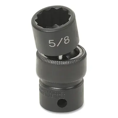 Grey Pneumatic 1124U Impact Socket 3/8 in Drive Size 3/4 in Socket Size Universal