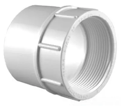 Charlotte Pipe PVC021011600 2 in. Slip x Female PVC Adapter
