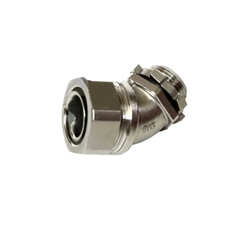 Calbrite S60500FC45 Stainless Steel 316 Flex 45 Degree Connector 1/2