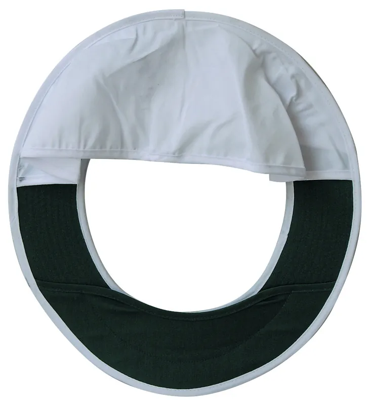 OCCUNOMIX 898008 White Hard Hat Shade Cap Style Occunomix