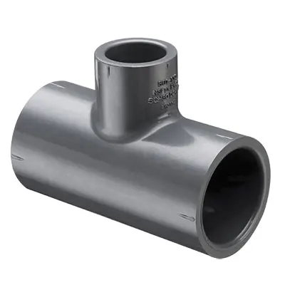 Spears 801-158 1-1/4X1X1 PVC Reducing Tee Socket SCH80