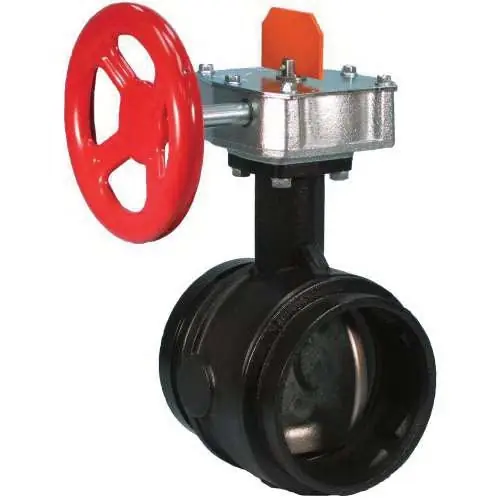 Victaulic V080705100 FireLock Style 705 8 in Grooved Butterfly Valve