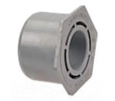 CPVC PIPE AND FITTINGS 837211C Chemtrol 1-1/2 in. Spigot x 1 in. Socket Schedule 80 CPVC Flush Bushing