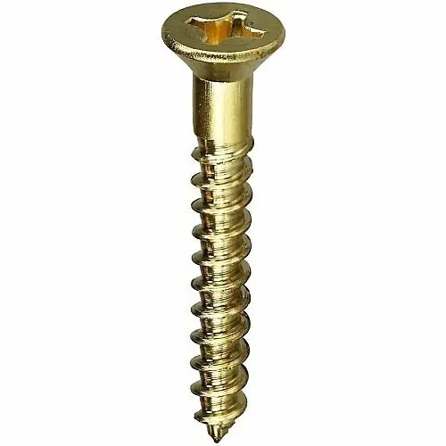 Dottie PHFWB12112 Screw #12 1-1/2 inches Phillips Flat Head