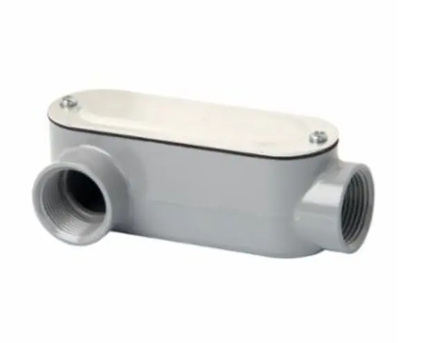Southwire Company LRLA-100 Madison Electric LR Conduit Body With Cover And Gasket, 1 in Hub, Aluminum