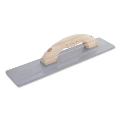 Marshalltown 06150LRW Beveled Cast Magnesium Hand Float, Wood Handle, 16 in L