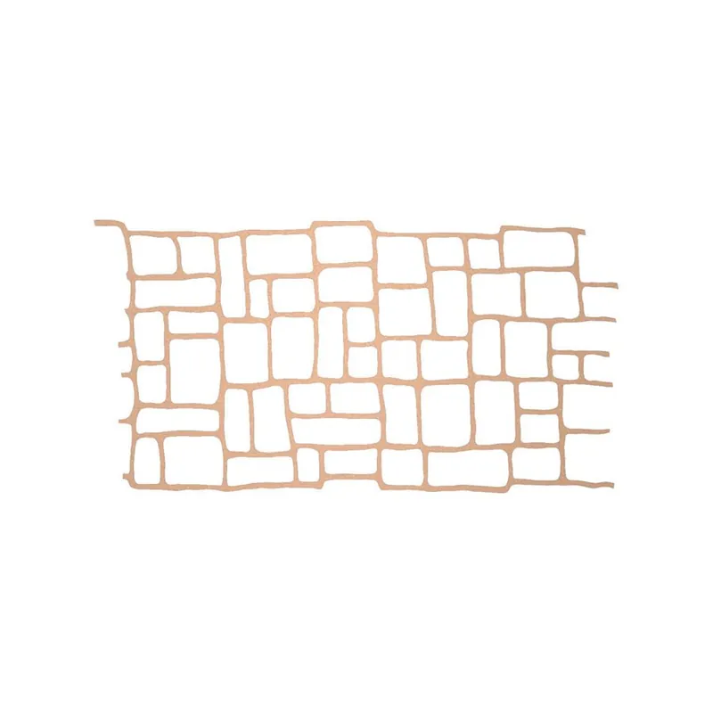 BonWay 32-254 Paper Stencil - Old English Cobble - 33 x 365'