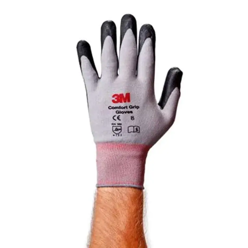 3M 7100034912 Comfort Grip General Purpose Gloves Power M/SZ 8