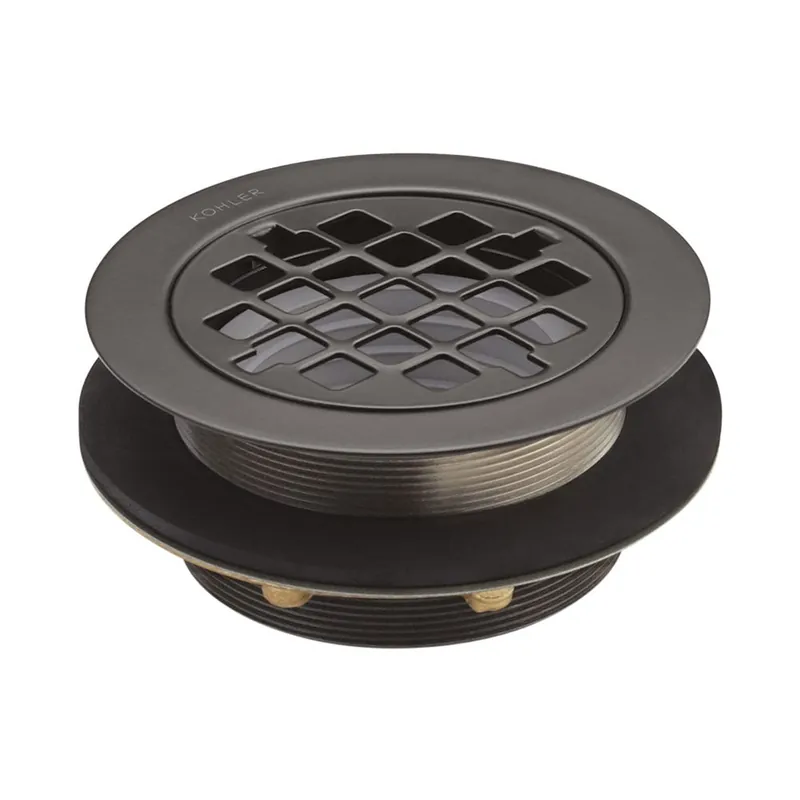 Kohler 9132-2BZ Shower Drain W/Grid Strainer