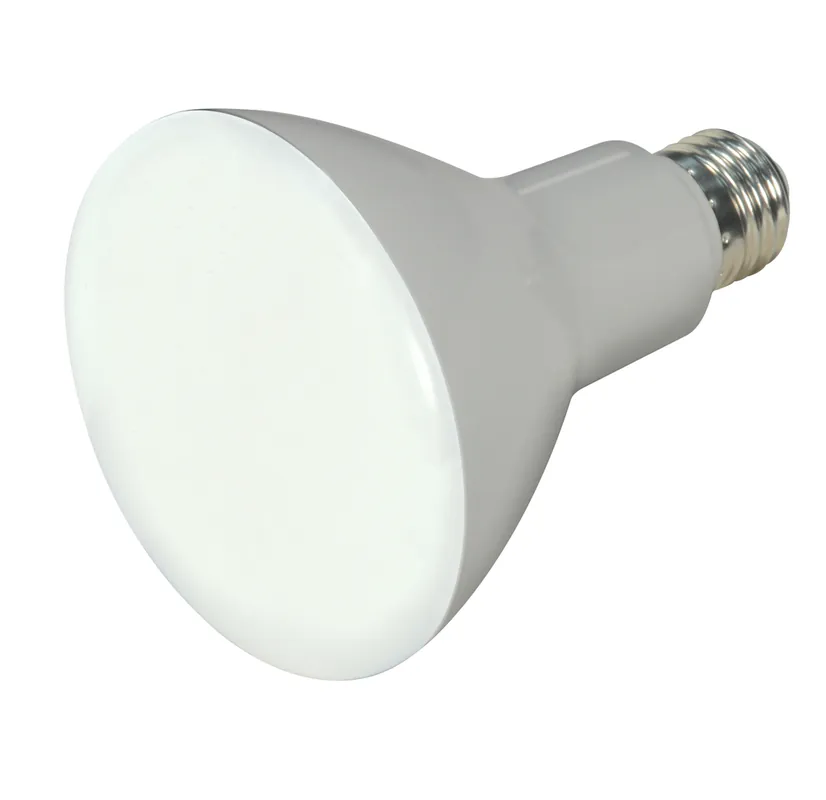 Satco S9623 9.5 Watt LED BR30 Reflector 105 Degree Beam Angle 5000K