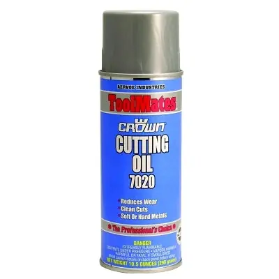 Crown by Aervoe 7020 Cutting Oil Solvent Based 16 oz Aerosol Can
