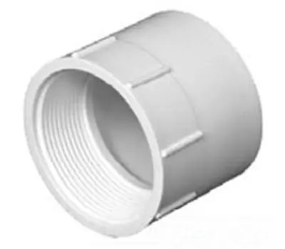 Charlotte Pipe PVC001011600 6 in. Female x Hub PVC DWV Adapter