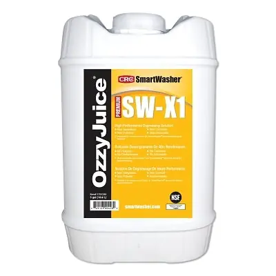 SmartWasher 1751304 OzzyJuice High Performance Degreasing Solution 5 gal Jug