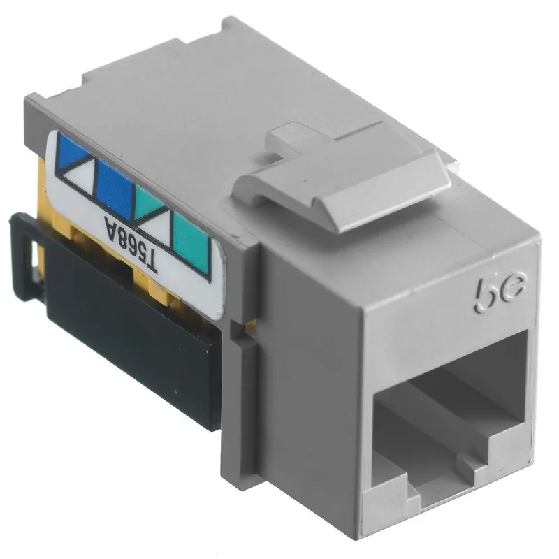 Bryant Electric NSJ5EGY netSELECT PREMISE WIRING 8-Position Modular Jack Cat 5e