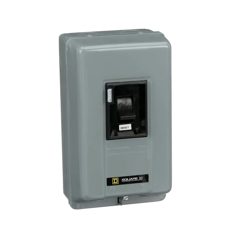 Square D 2510TBG1 230 VAC 18 Amp 2 Hp 2-Pole NEMA 1 Surface Mount Non-Reversing Manual Starter