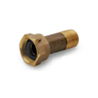 Everflow WMC1011-NL MIPx1-1/4 FIP Brass Water Meter Coupling Adapter Pipe Fitting 1 inch