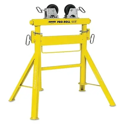 Sumner 780443 Pro Roll Stands 2,000 lb Cap 1/2 in-36 in Pipe 29 in-43 in H