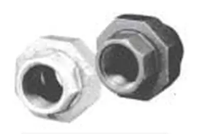 Malleable Fittings ZMGUN07 Import Malleable Fittings 1-1/2 GALV MALL UNION IMP