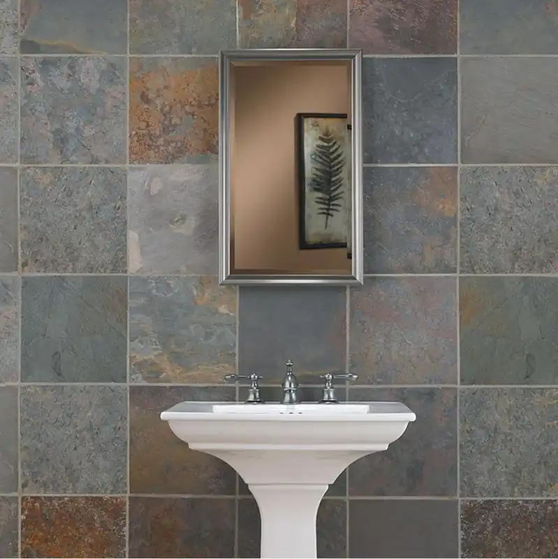 Jensen S568N244SSSNP Studio V 25 in. Recessed Mount Medicine Cabinet