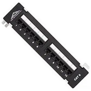 Allen Tel AT66-12PT Cat 6 Patch Panel 12-Port