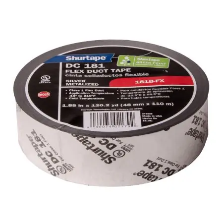 Diversitech 640-FD2S Products Diversitech, Tape, Flex Duct, 120 Yds. X 2 Inch, Silver