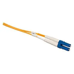 Allen Tel GBLCT-D2-02 Fiber Optic Patch Cord Multimode OM1 Duplex LC to ST 2 M