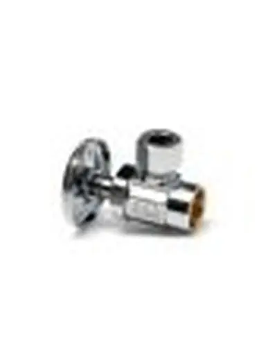 McGuire Manufacturing LFST07 Sweat x OD Tube Wheel Angle Supply Stop Valve