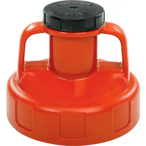 OILSAFE 100206 Multi-Purpose Utility Lid Orange Size 2 Inches
