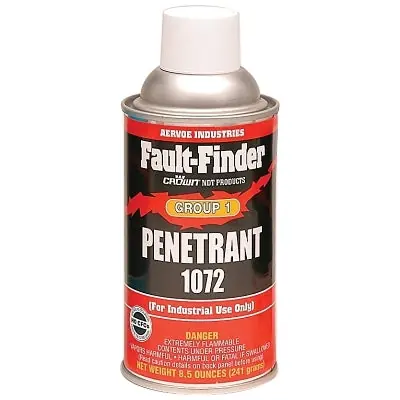 Crown 1072 Fault Finder Penetrant 12 oz
