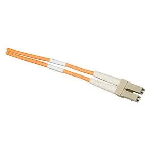 Allen Tel GBLCC-D2-01 Fiber Optic Patch Cord Multimode OM1 Duplex LC to SC 1 M