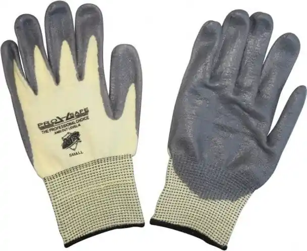 PRO-SAFE 73474132 Size S (7) ANSI Cut Lvl 4 Puncture Lvl 2 Abrasion Lvl 3 Polyurethane Coated ATA Cut & Puncture Resistant Gloves
