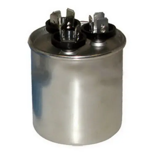 MARS 14278 Mars 25/5 MFD 440/370VAC Dual Section Round Motor Run Capacitor, Aluminum