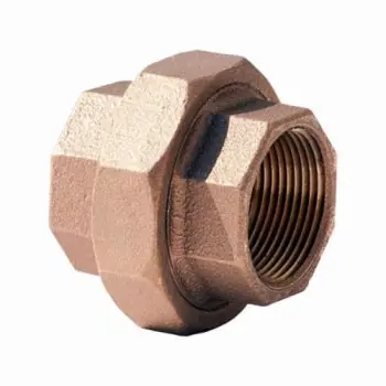 Brass Ftg XNL187-16 Pipe Union 1 in Nominal FNPT 125 lb